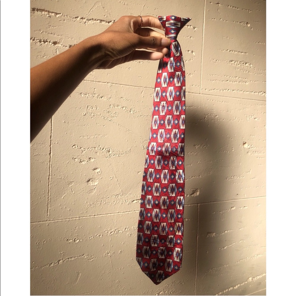 Printed Clip On Tie - Picture 1 of 2